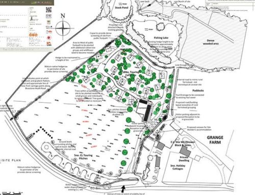 Caravan Site, Lincolnshire Wolds