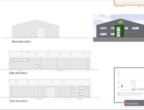 Proposed Offices And Workshop – Ireland Farm Machinery